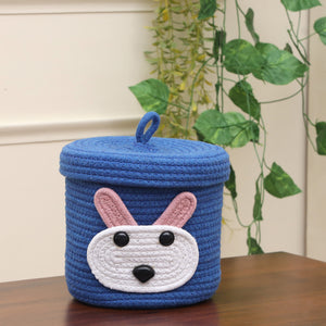 Blue Face Basket Blue Face Basket