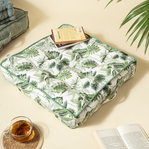 Green Leaf Floor Cushion Green Leaf Floor Cushion