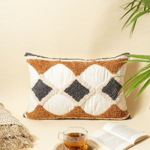 Diamond Tufted Cushion Cover Oblong Diamond Tufted Cushion Cover Oblong