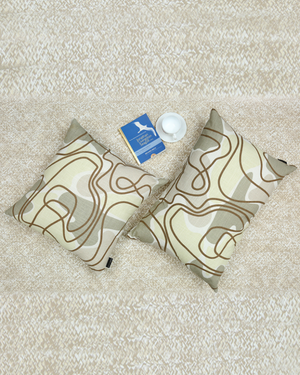 Zig Zag Peyote Cushion Zig Zag Peyote Cushion