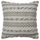 Handwoven Jute Ribbed Cotton Cushion cover