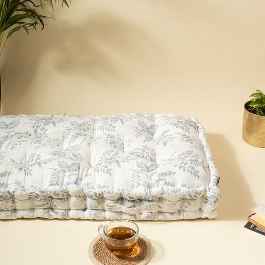 Blue Leaf Floor Mattress