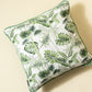 Green Leaf Cushion Cover