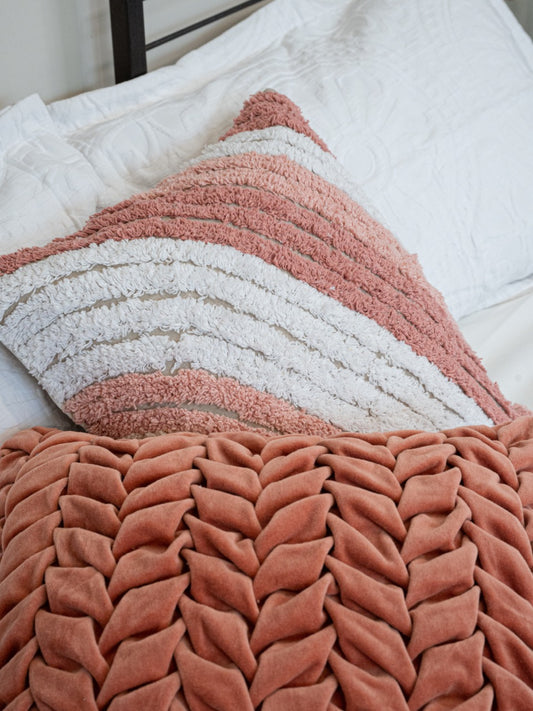 TRIO CORAL CUSHION COVER