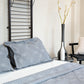 Botanical Slate Grey bedspread