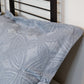 Botanical Slate Grey bedspread