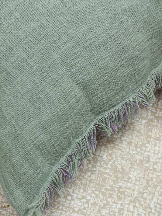 Minty Peri Cushion