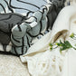 Zig Zag Caviar Floor Cushion