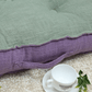 Minty Peri Floor Cushion