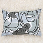 Zig Zag Caviar Cushion