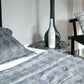 Geometric Grey bedspread - Weave Abode