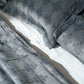 Geometric Grey bedspread - Weave Abode