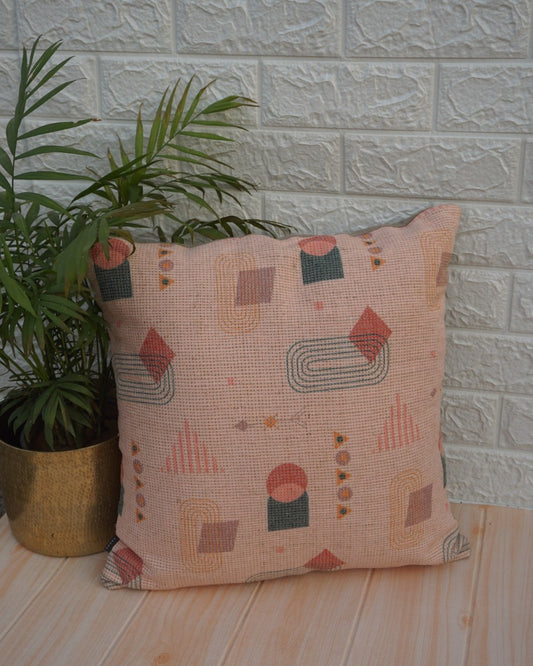 Nomad Nights Boho Jute Cushion cover