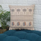 Tribal Treasure Boho jute cushion cover - Weave Abode