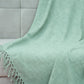 Minty Green Throw